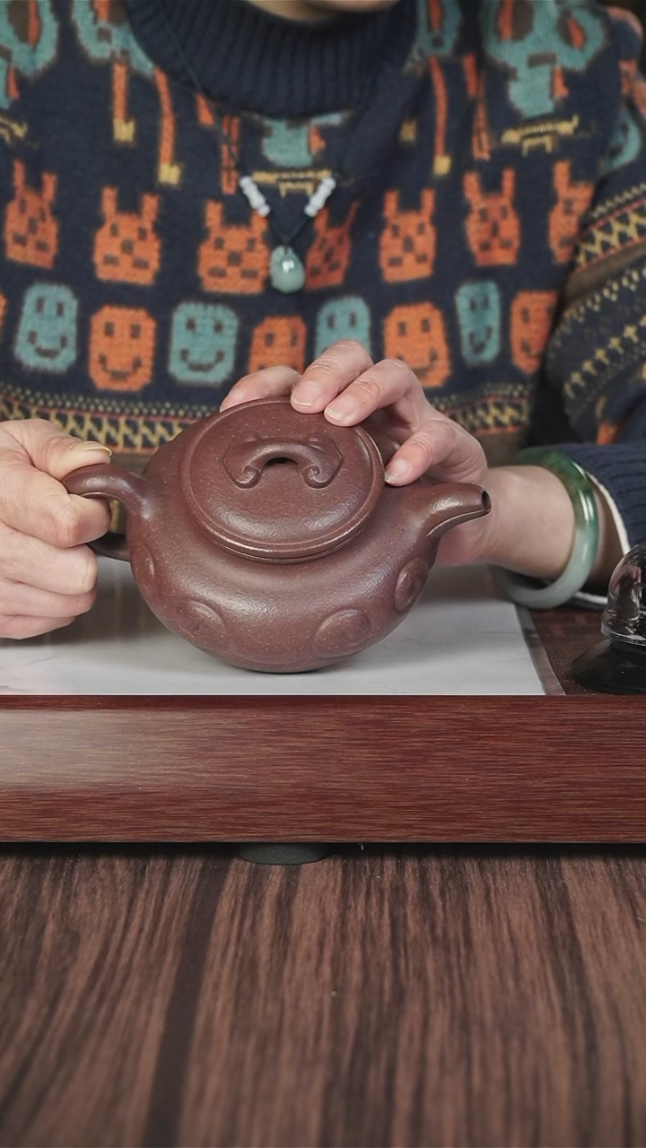 【闪购商品】紫砂茶壶jmt  千禧紫泥  如意仿古