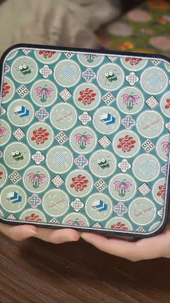 壹藏贰宝四艺图大垫子一片