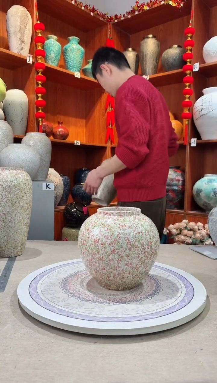 【闪购商品】瓶陶瓷花瓶 无花 绿野仙踪小号