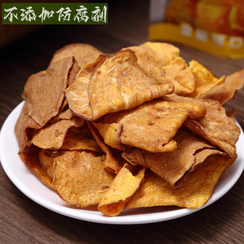 薯达浩主厨王三刚手工香脆红薯片番薯干地瓜干脆片360g包装无防腐剂香甜酥脆农家传统