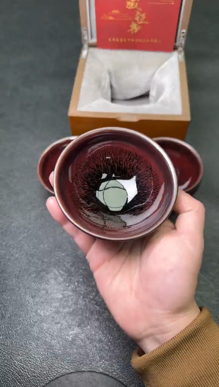 【闪购商品】茶盏14叶礼旺茗瓷茶器