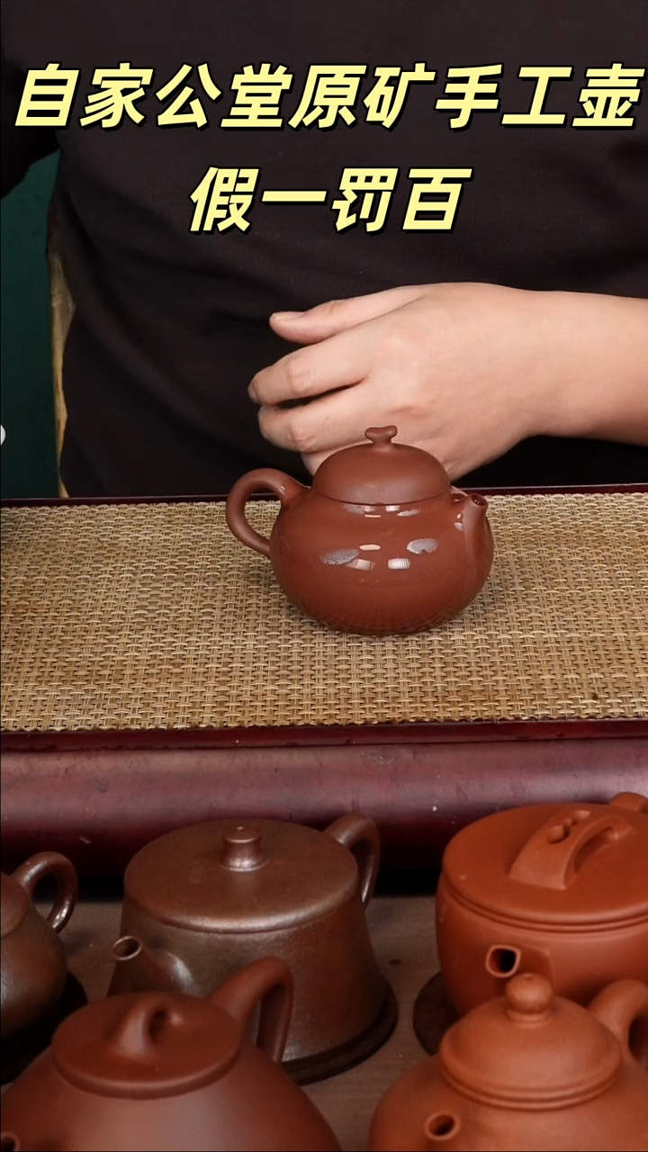 茶壶紫砂紫砂壶瓜趣