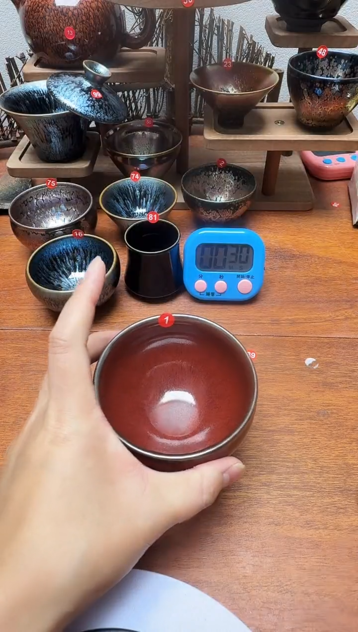 茶盏李*生1号建盏工匠茶器