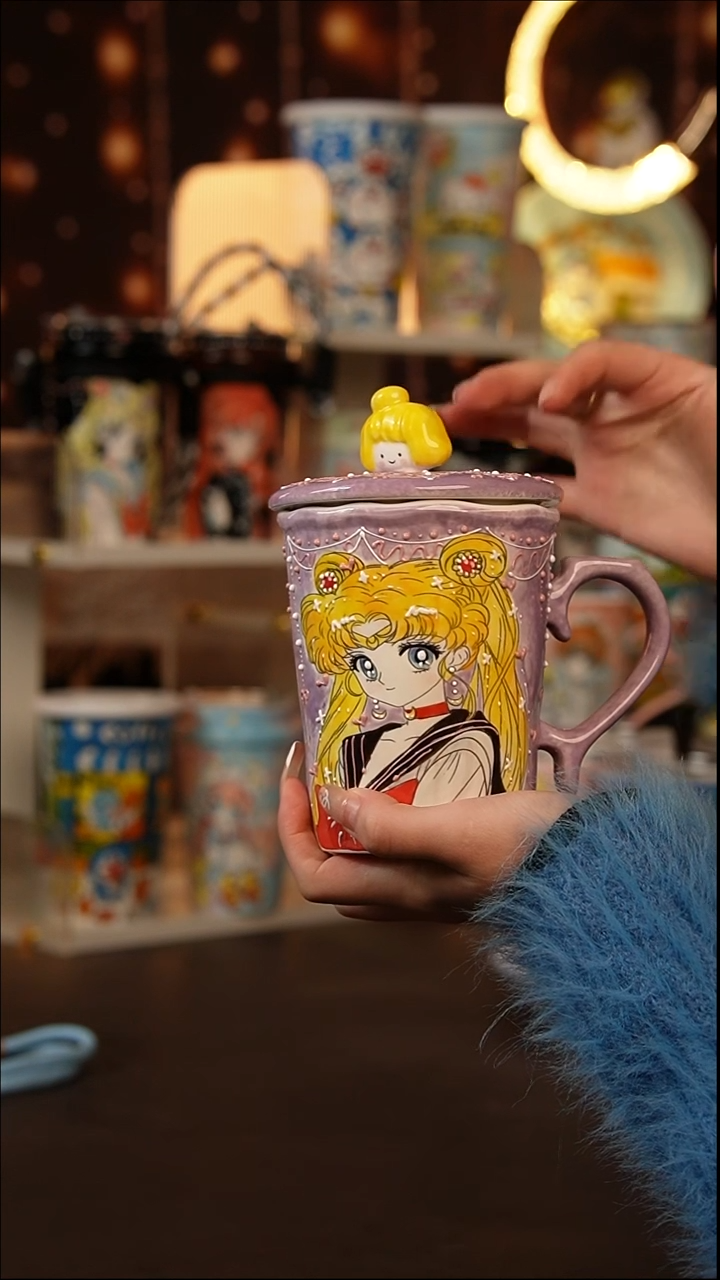 景德镇手工手绘文创陶瓷杯