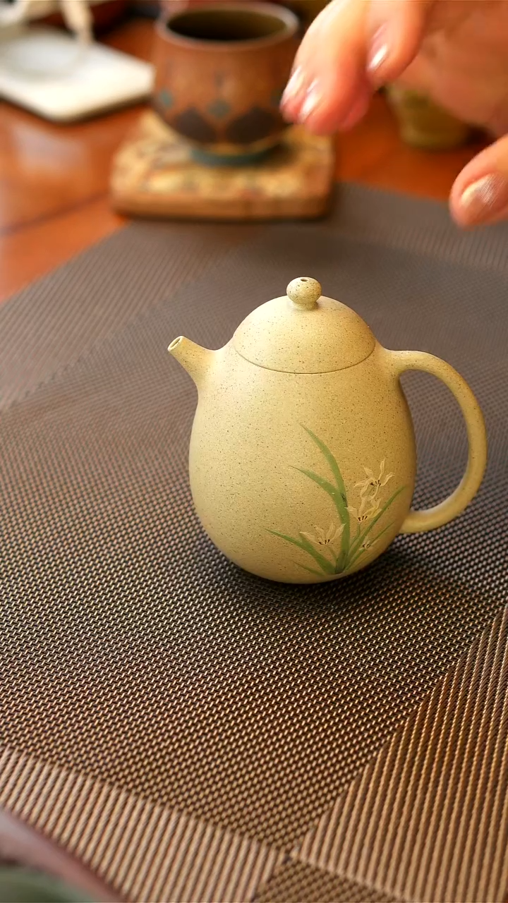 【闪购商品】紫砂茶壶本绿龙蛋