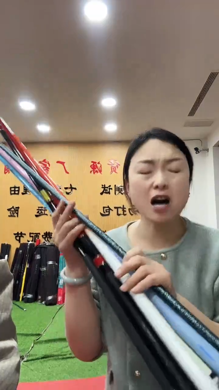 碳素2.7m样品竿随机发