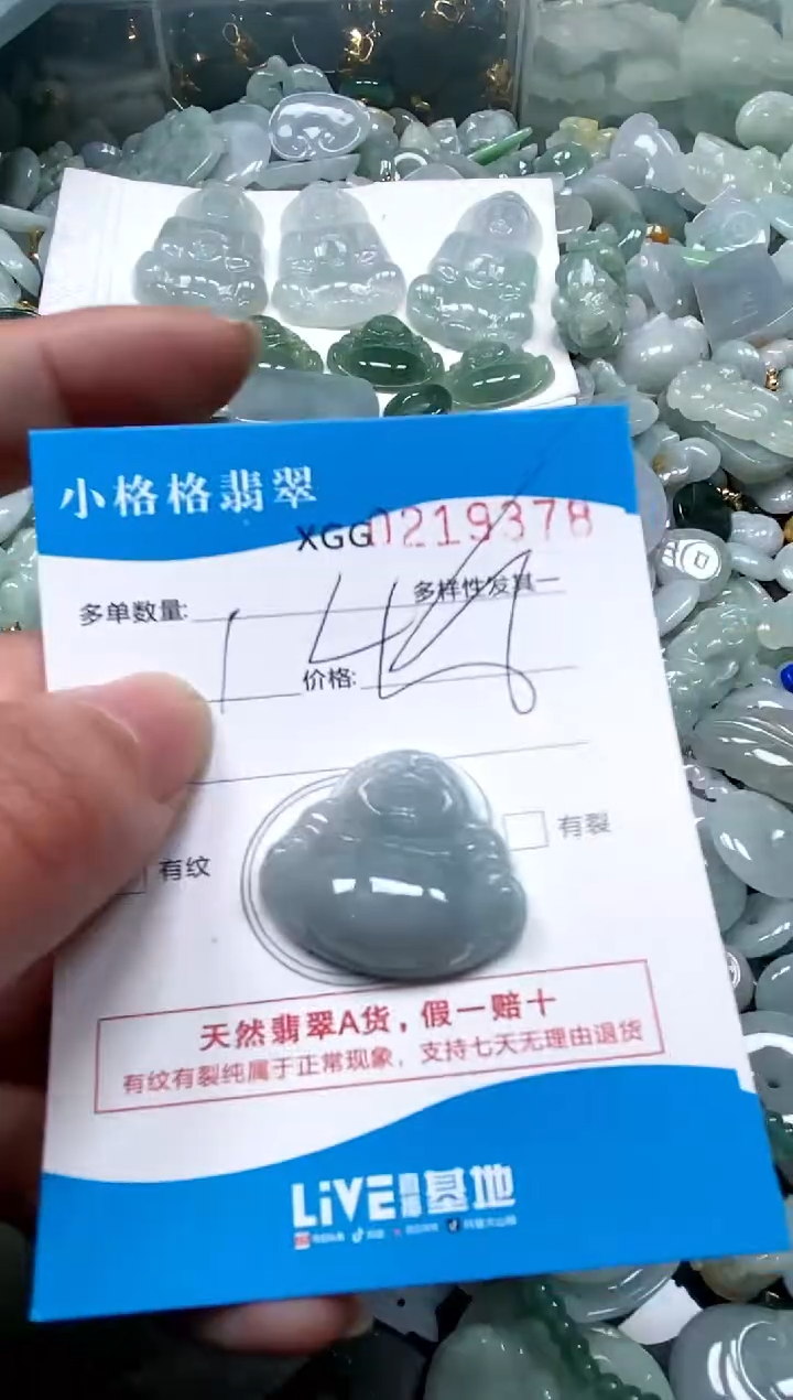 【闪购商品】翡翠颈饰未镶嵌闪购商品0219378