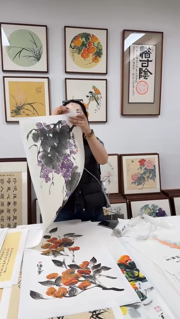 书法A056-软片-约-53*103绘画