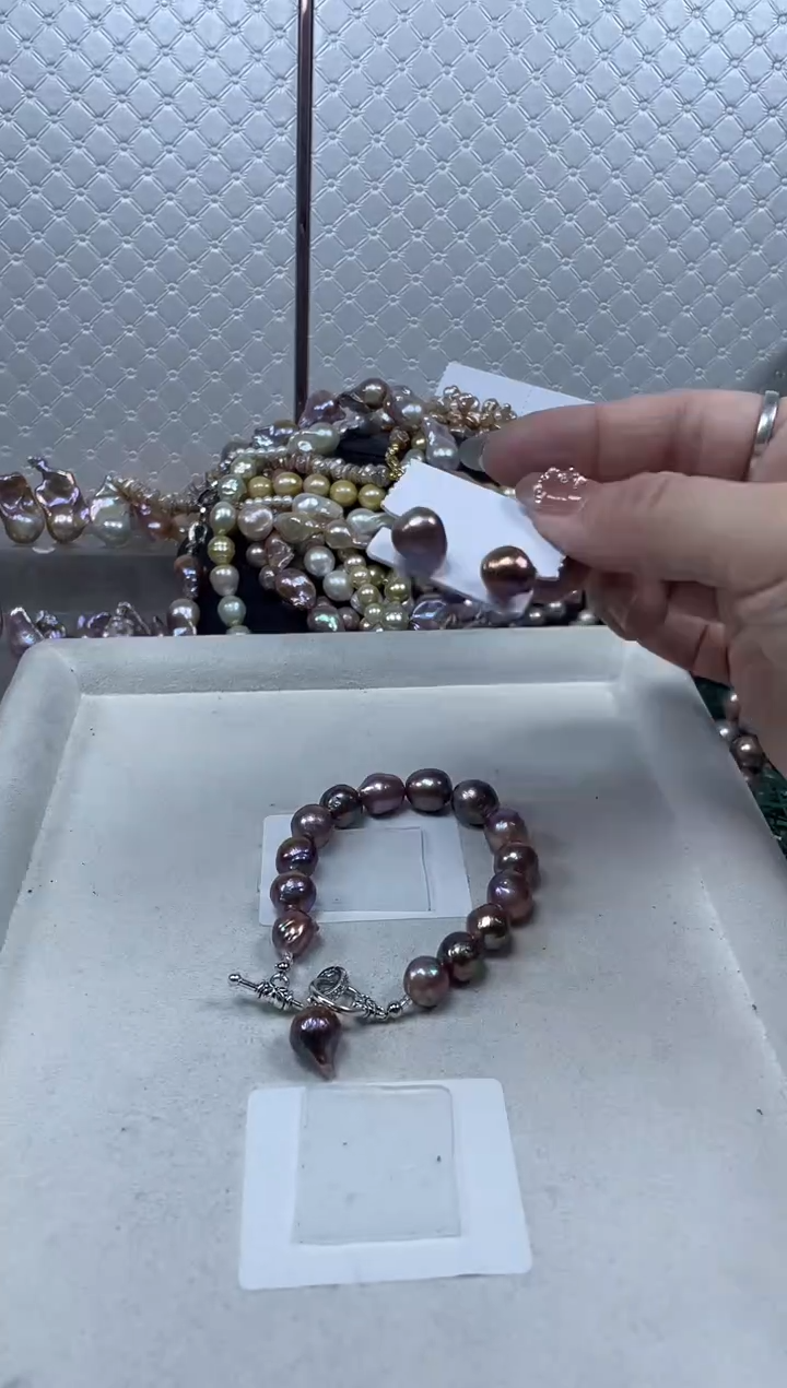 未镶嵌套装淡水珍珠【纯恬珍珠】