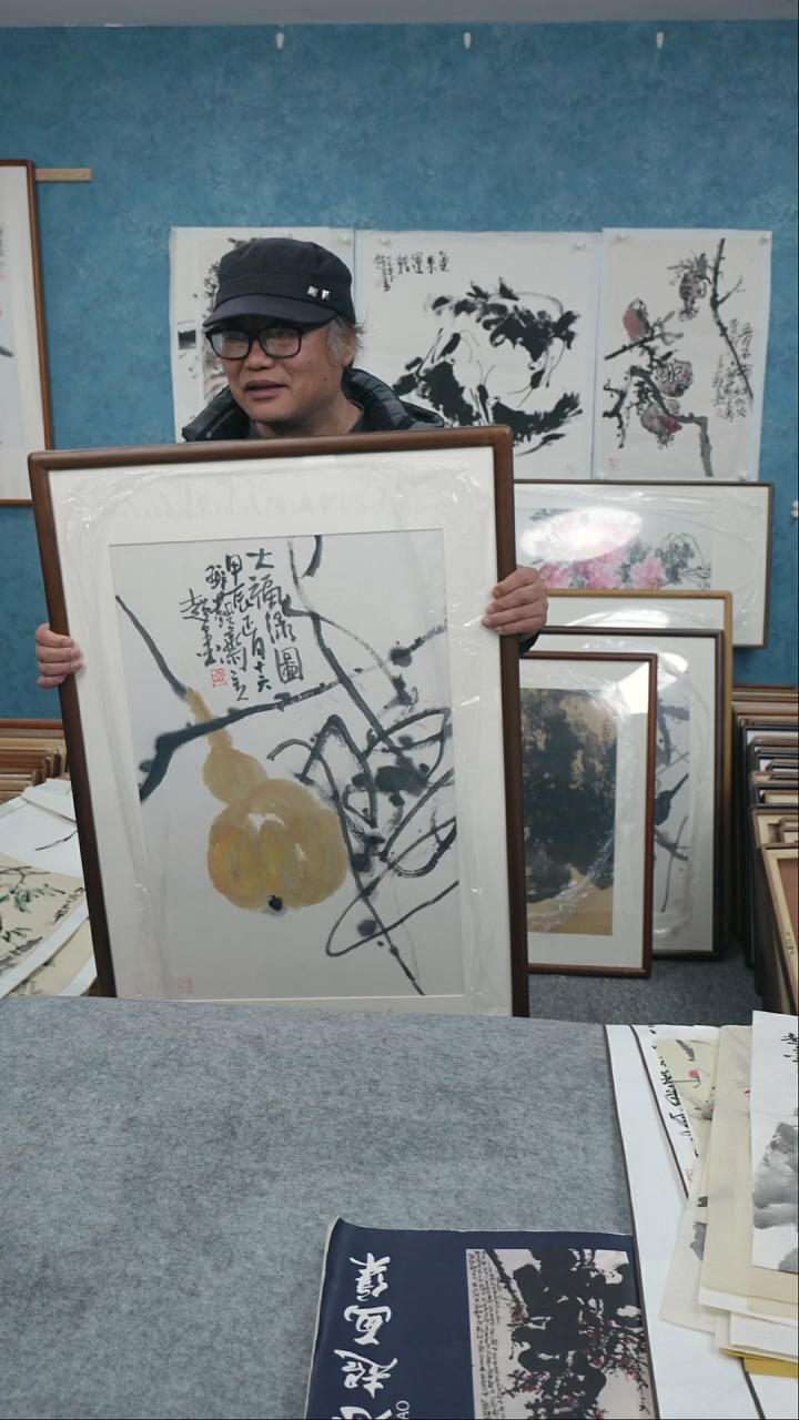 【闪购商品】国画60*90郑志超老师花鸟