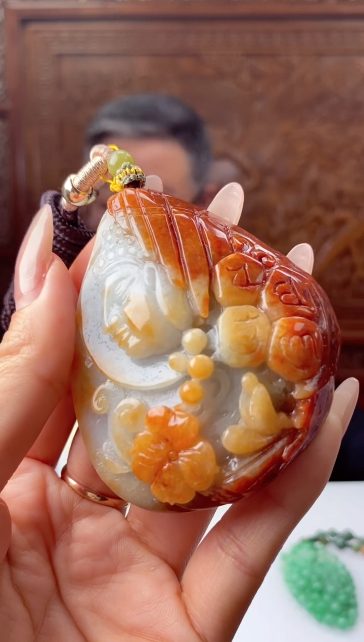 【闪购商品】定制翡翠未镶嵌17-翡翠A货毛货链接