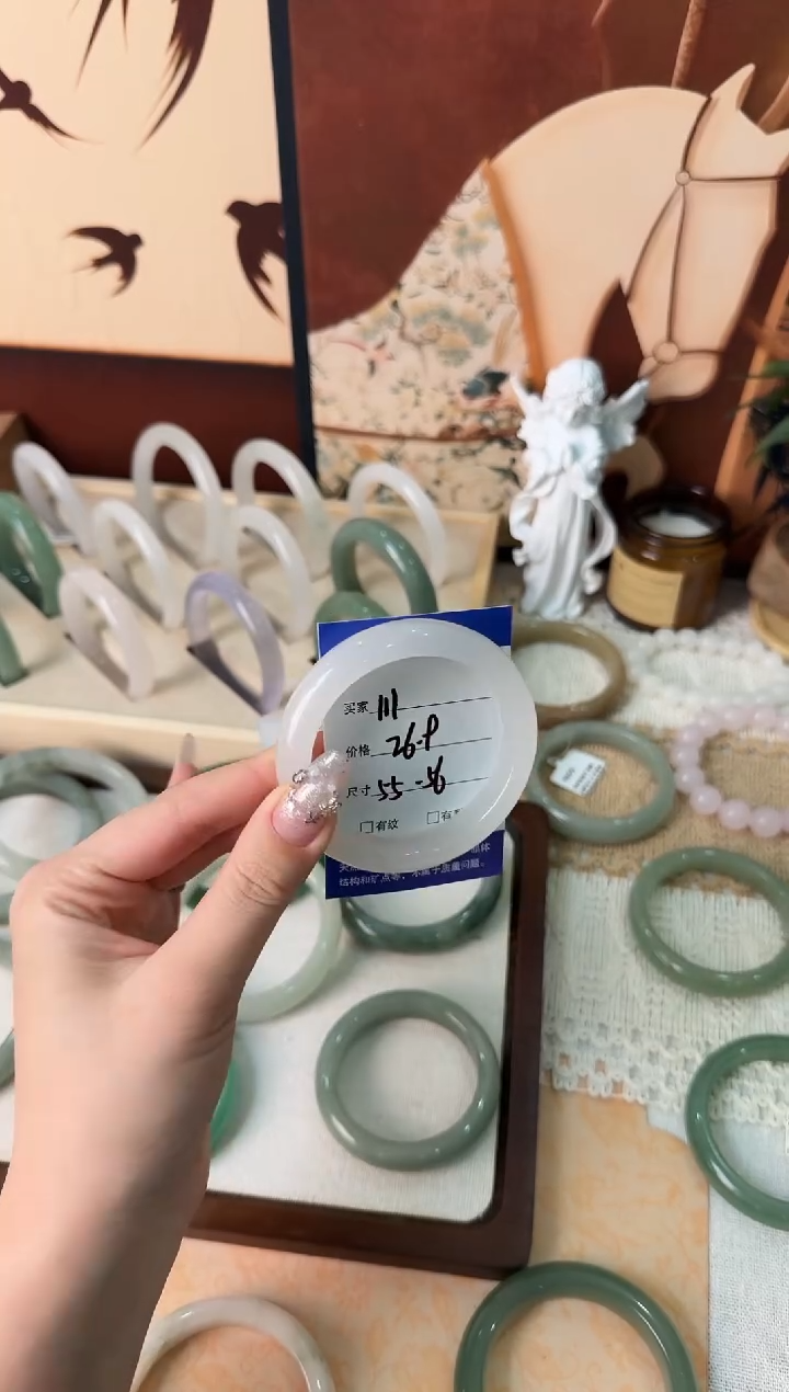 未镶嵌手镯石英质玉111