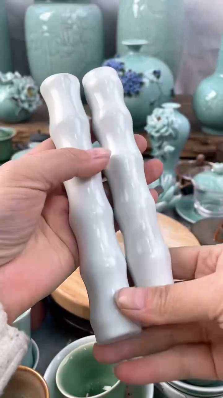 【闪购商品】特价 微瑕 慧仙青瓷