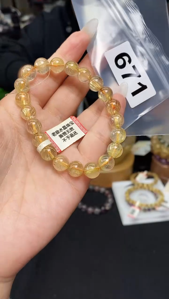 【闪购商品】水晶手串未镶嵌手串671