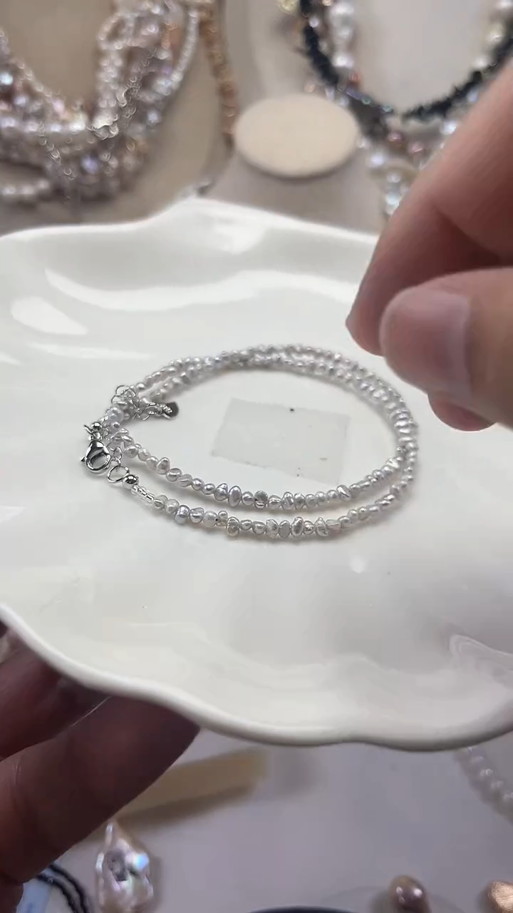 未镶嵌项链淡水珍珠【纯恬珠宝】