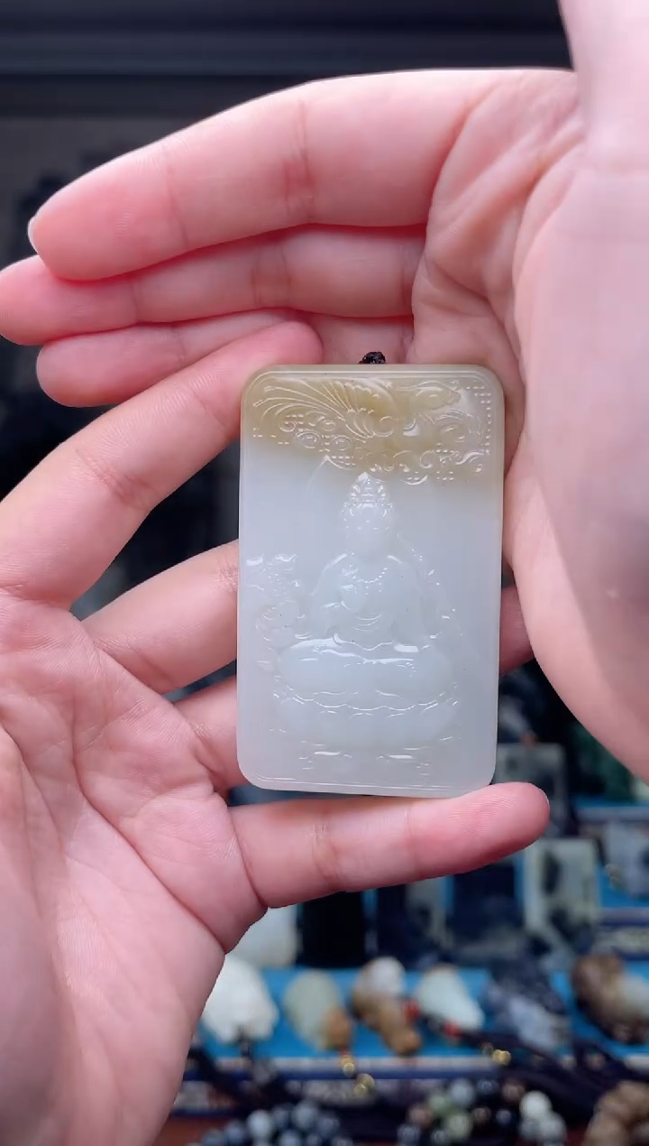 未镶嵌和田玉挂件1