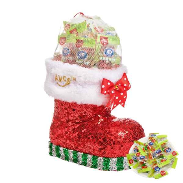 阿麦斯圣诞节4D苹果爆汁软糖(靴子罐)80g