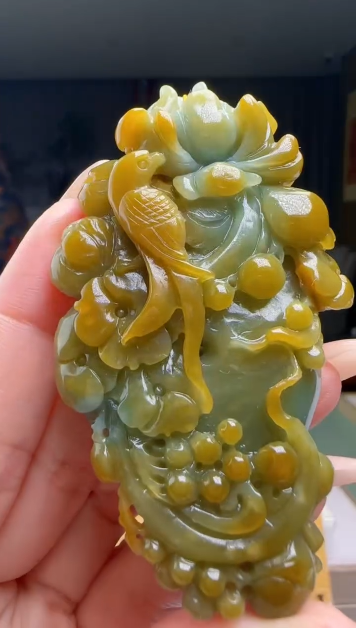 【闪购商品】翡翠吊坠(不含链)未镶嵌YJ@@960Q3J13332