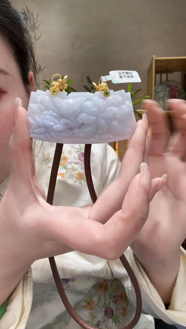 【闪购商品】翡翠耳饰未镶嵌吊坠