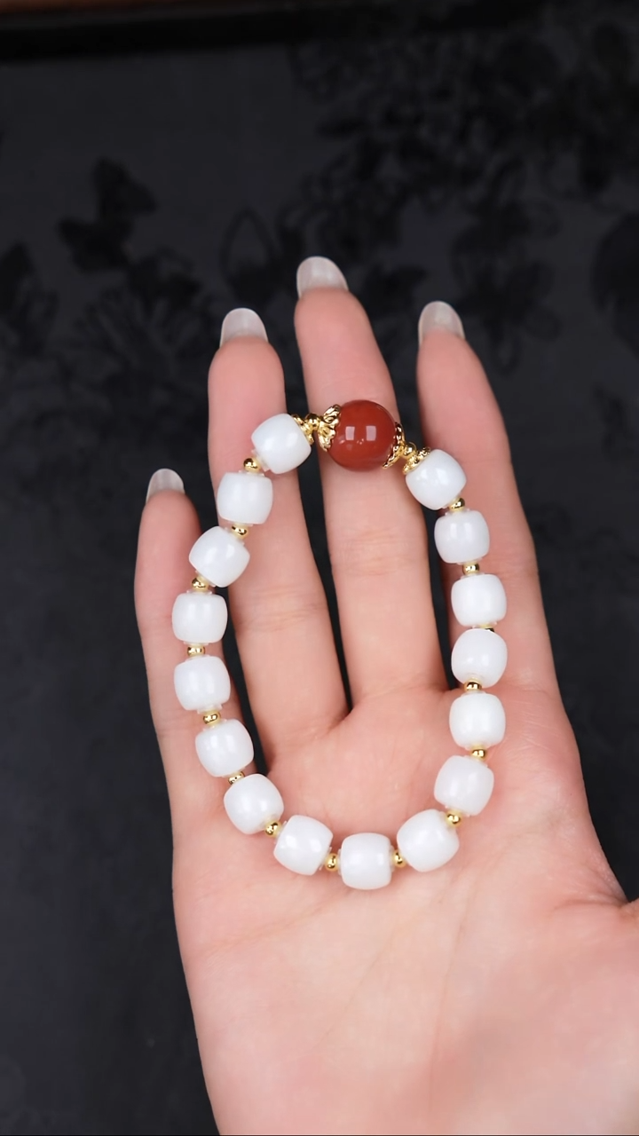 未镶嵌手串和田玉（白玉）工厂抛货 不退不换 多样性发其1