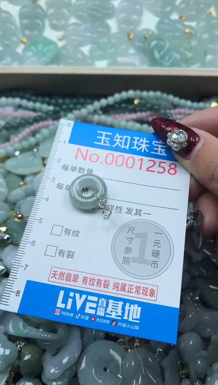 颈饰未镶嵌翡翠1258