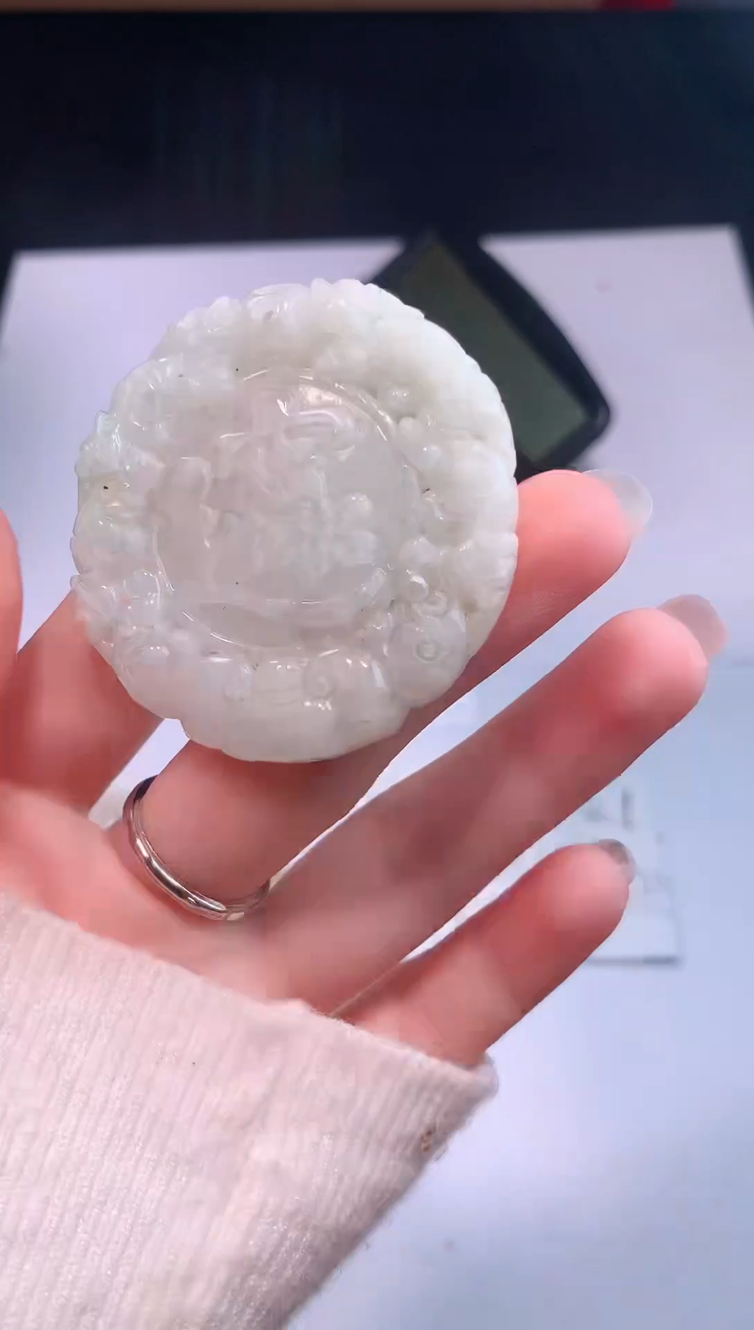 颈饰未镶嵌翡翠0芹0翡翠珠宝749