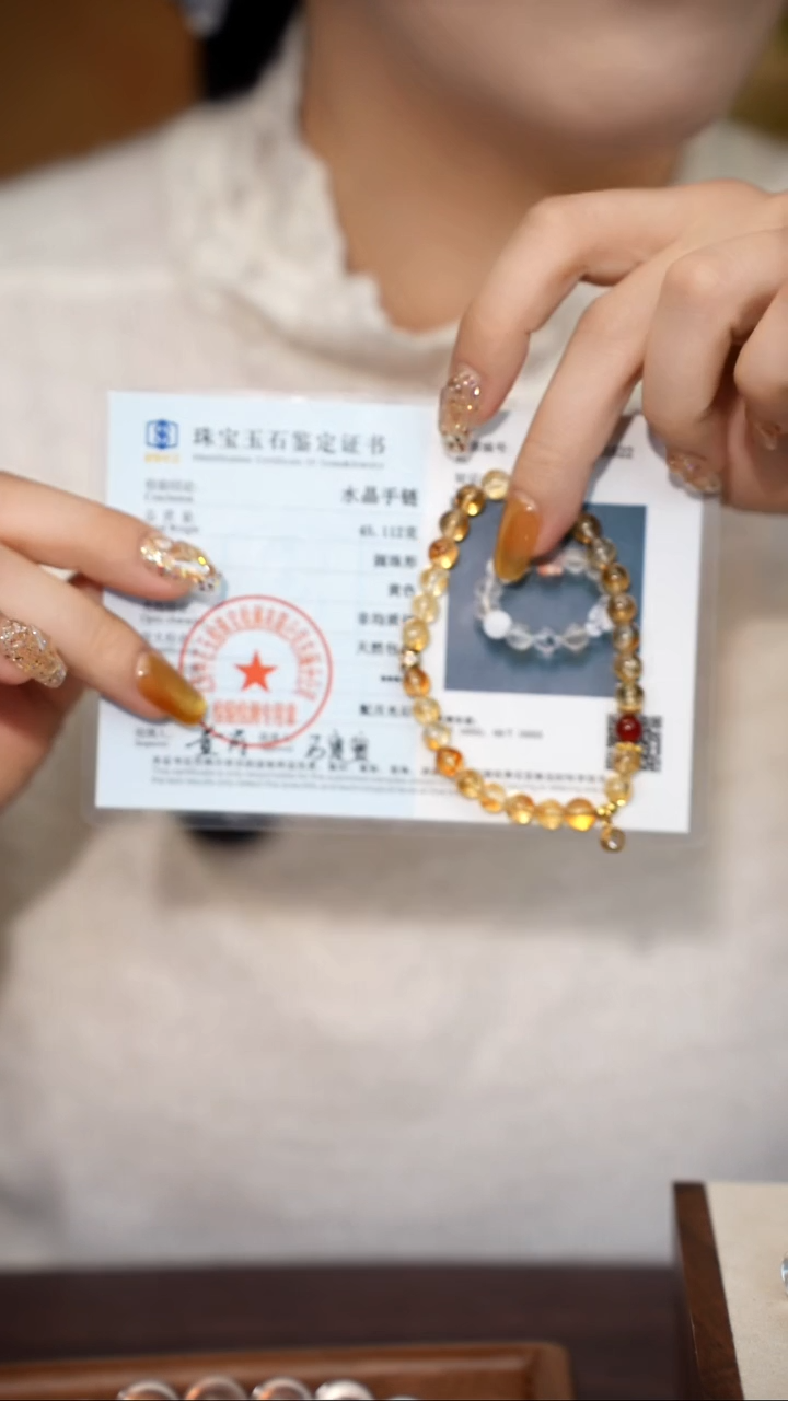 未镶嵌手链水晶天然设计师水晶手串