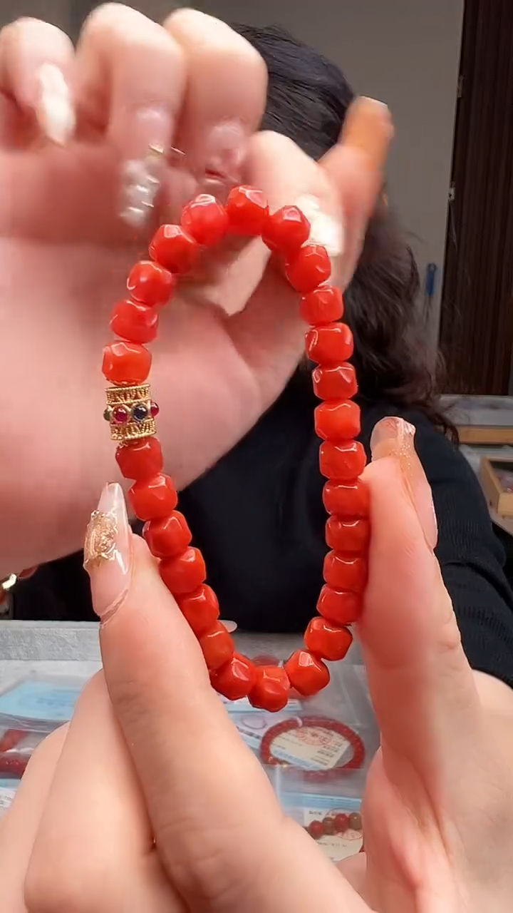 【闪购商品】南红玛瑙手串未镶嵌6mm/