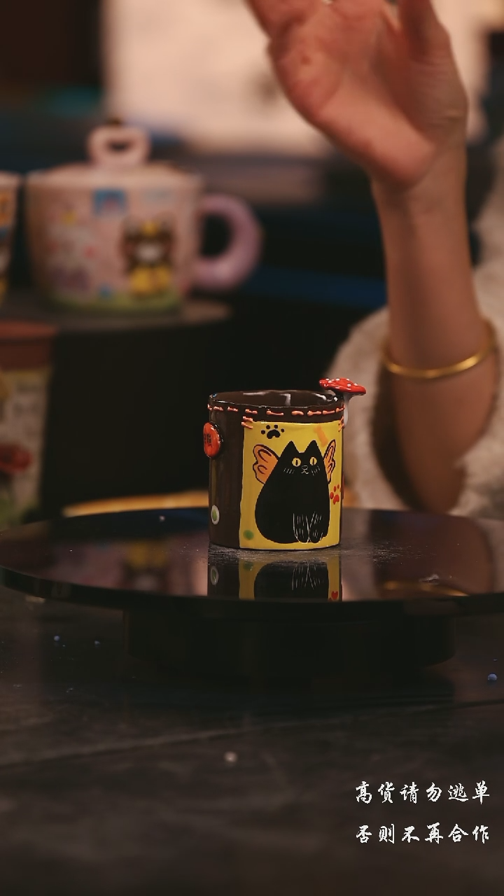 陶瓷景德镇可爱设计师款陶瓷 