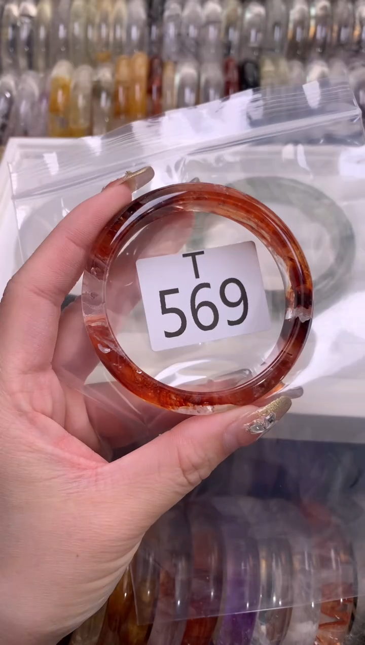 【闪购商品】水晶水晶手镯未镶嵌569-57