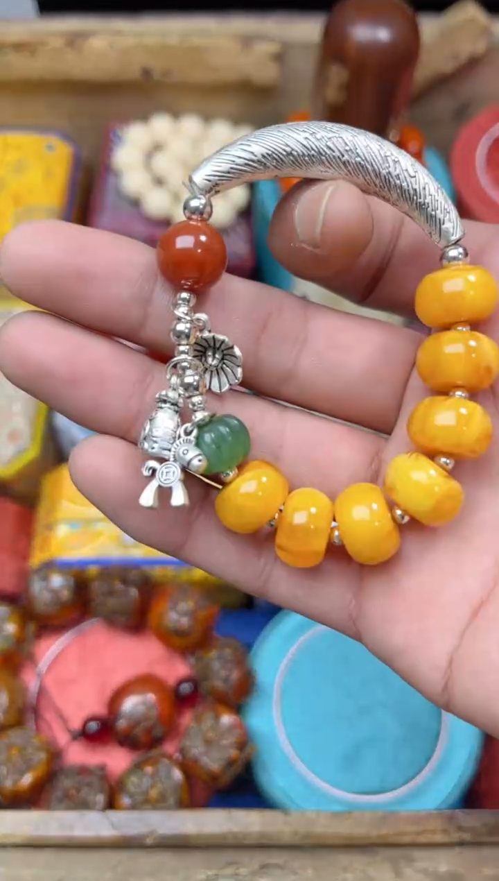 【闪购商品】蜜蜡手链未镶嵌点击链接下单即可