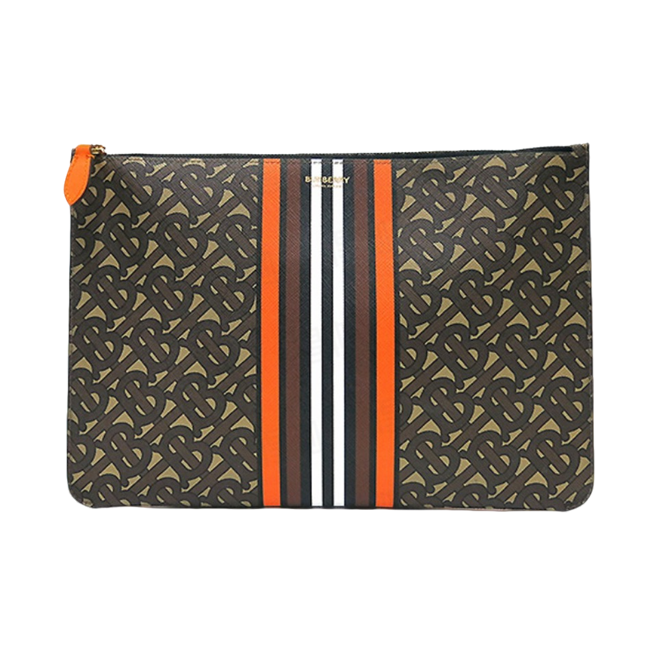 99新 BURBERRY/博柏利 巴宝莉手拿包/S71/赠钥匙扣