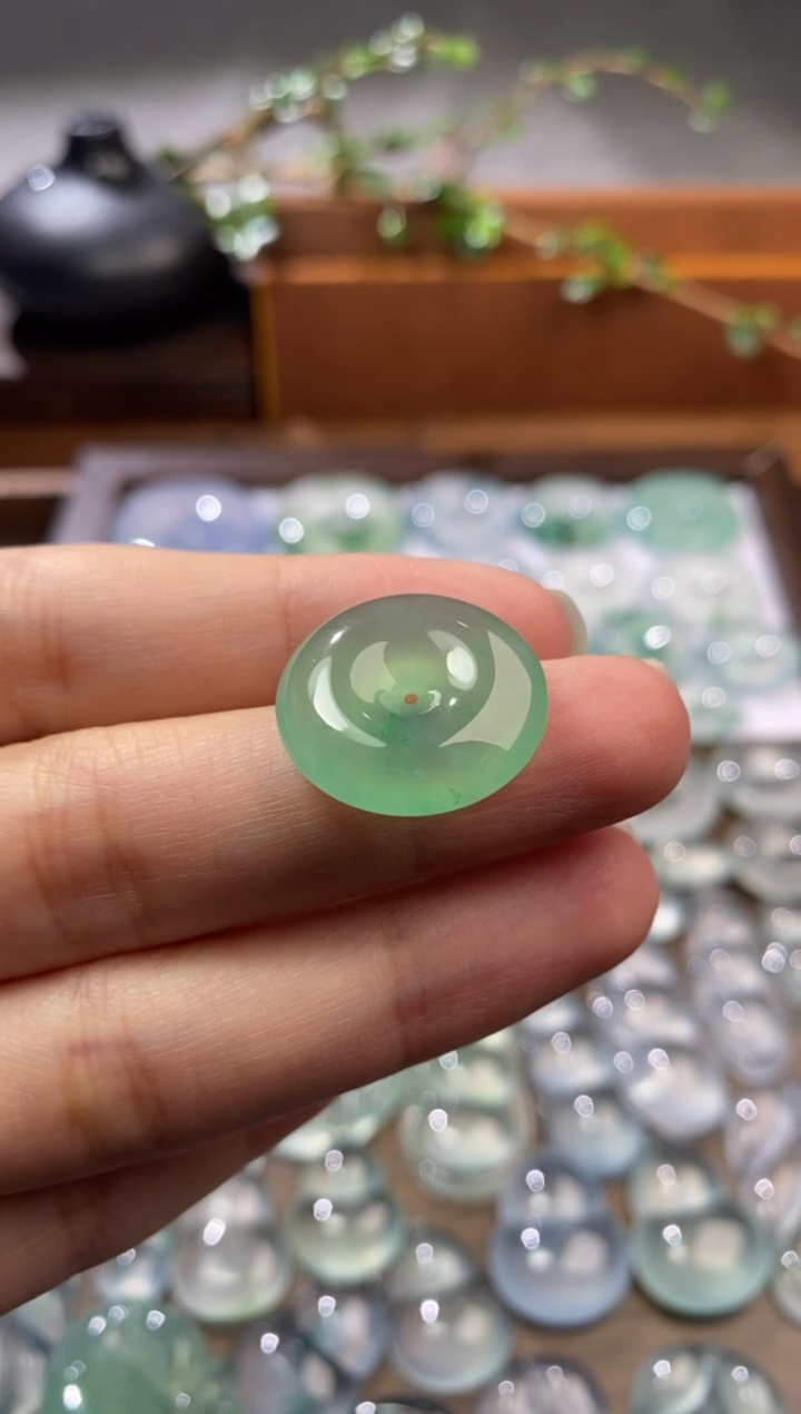 吊坠(不含链)未镶嵌翡翠扣子