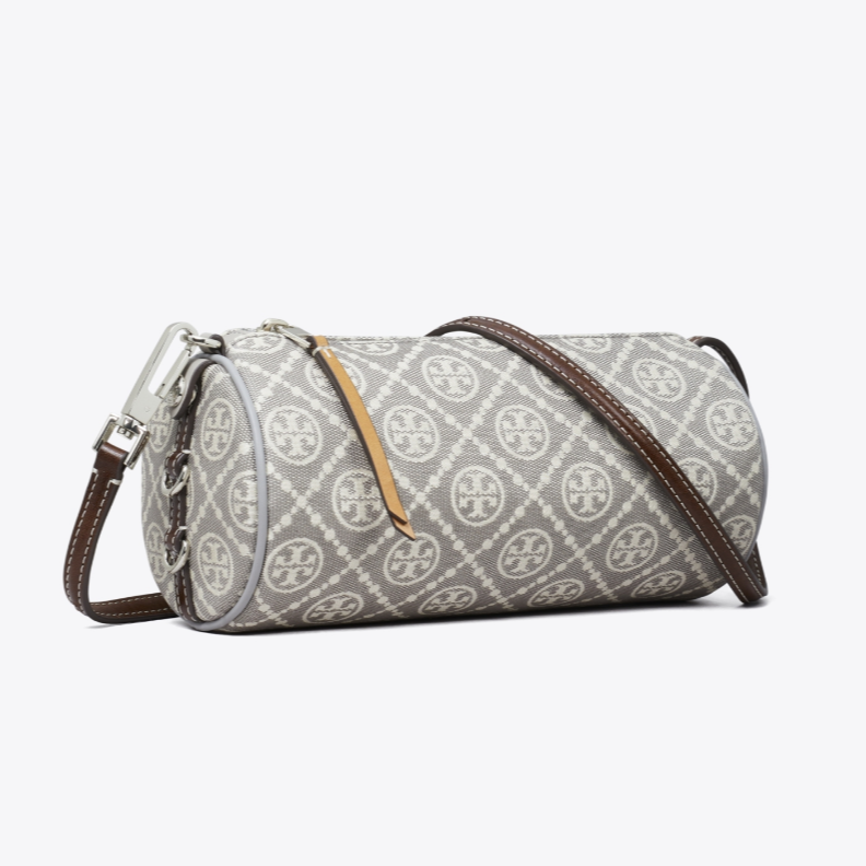 Tory Burch汤丽柏琦预售 T Monogram笔筒圆筒包 178212-020