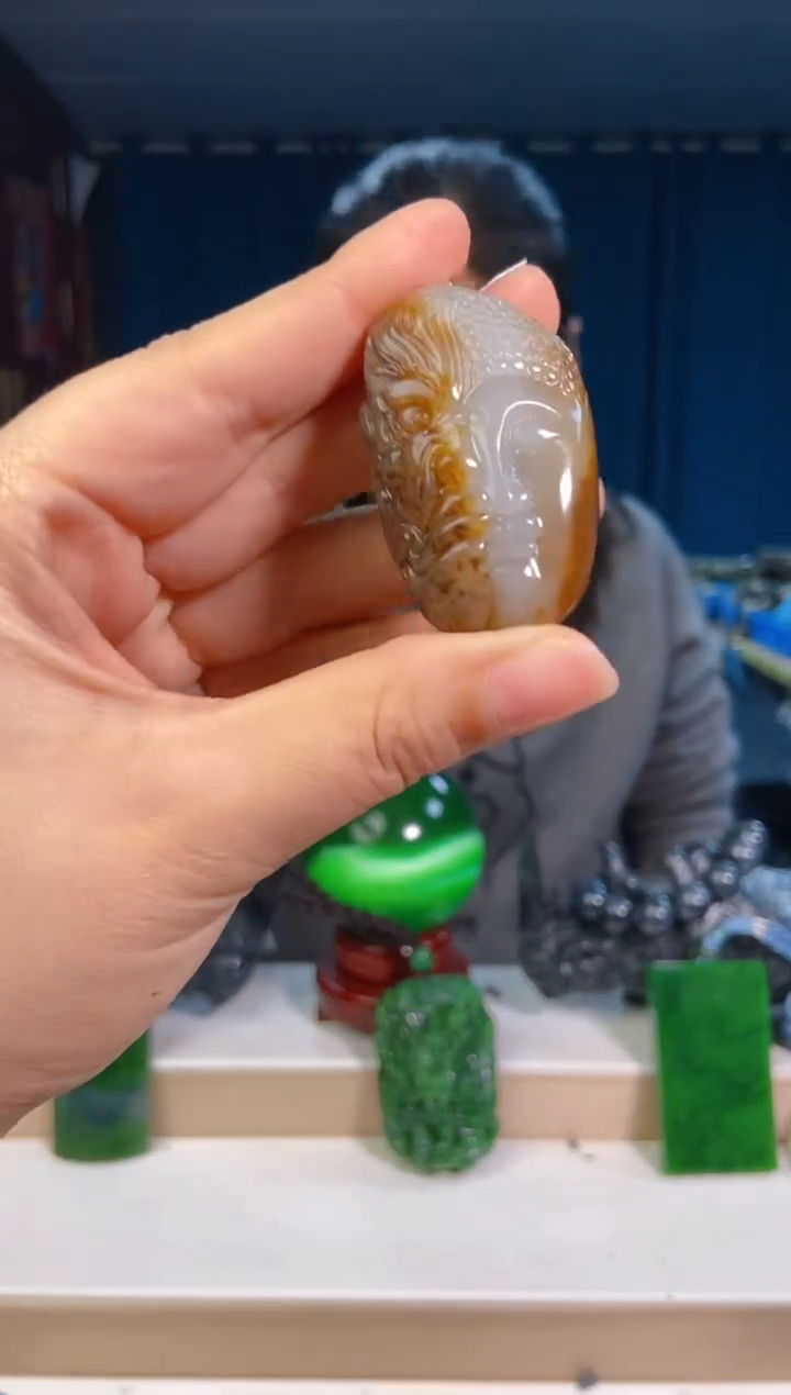 【闪购商品】和田玉挂件未镶嵌1