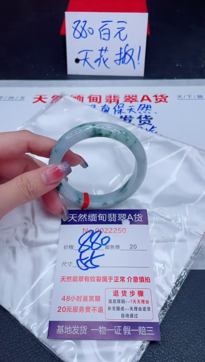 未镶嵌手镯翡翠880.00