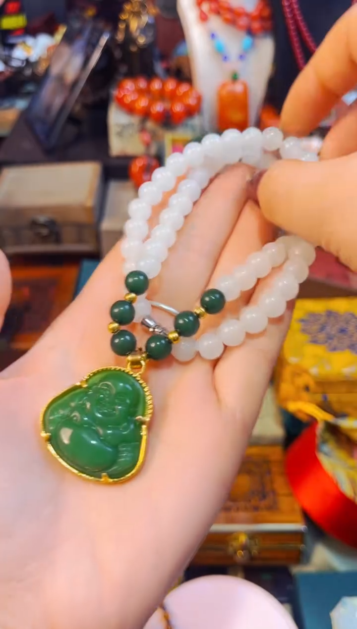 【闪购商品】玛瑙/玉髓颈饰未镶嵌兰妹精品精选饰品链接169