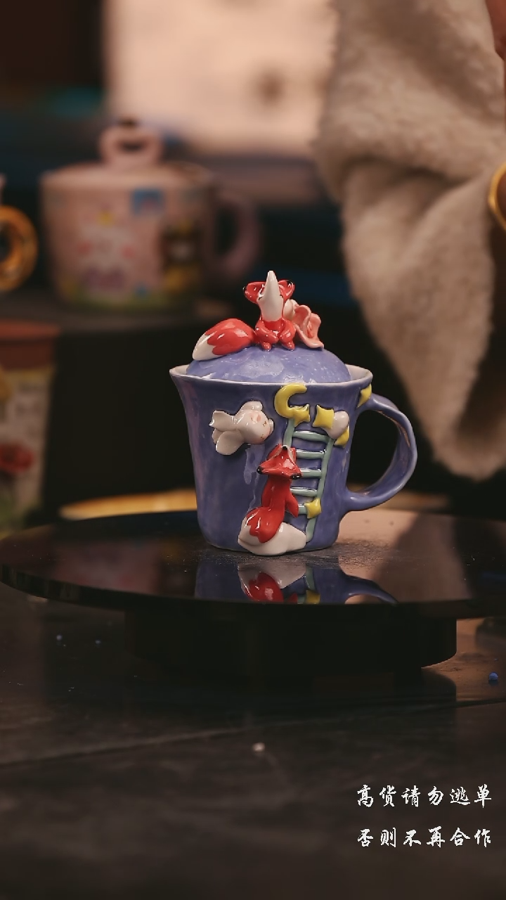 陶瓷景德镇可爱设计师款陶瓷 