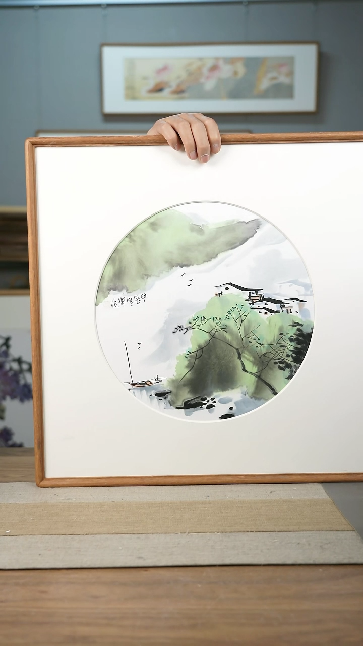 【闪购商品】书法协会会员老师带框作品-