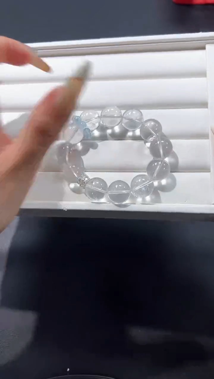 未镶嵌手链水晶89h多样性发其一【1条】默认微瑕16mm