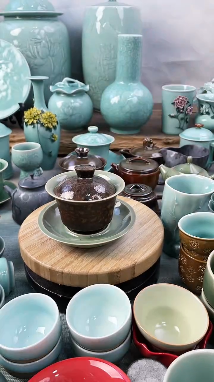 【闪购商品】特价 微瑕 慧仙青瓷