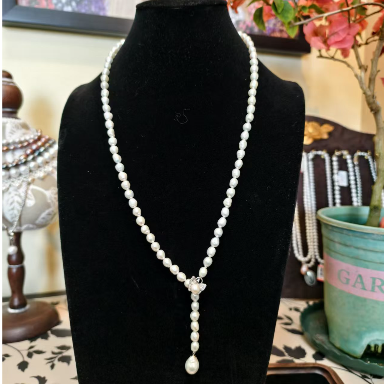 淡水AK长款毛衣链Y字链时尚经典