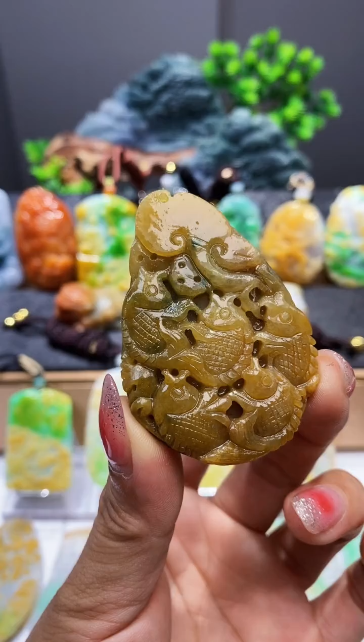 定制翡翠未镶嵌翡翠A货