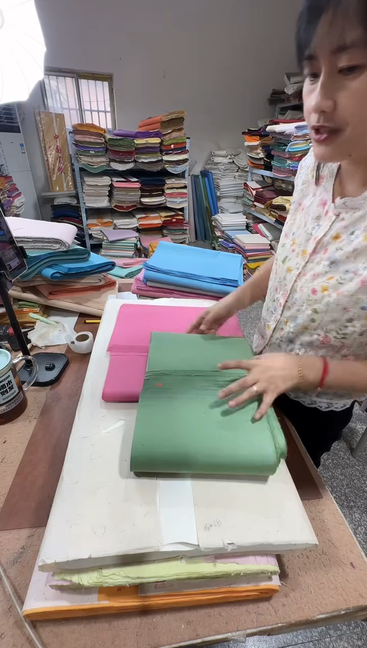 24*180墨绿色光板真银50张