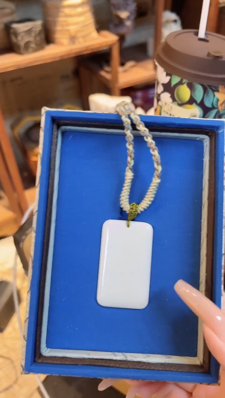 【闪购商品】和田玉玉牌未镶嵌和田玉挂牌G001