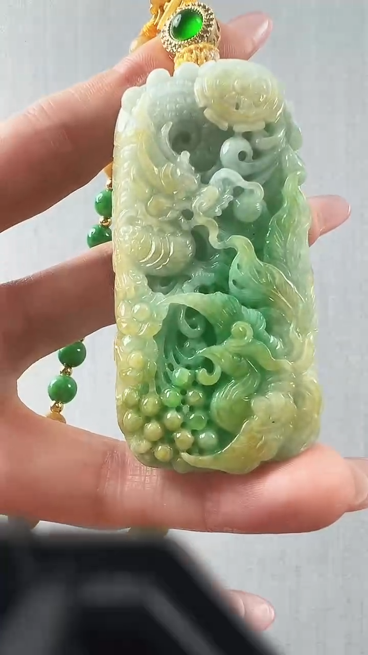 颈饰未镶嵌翡翠凤凰