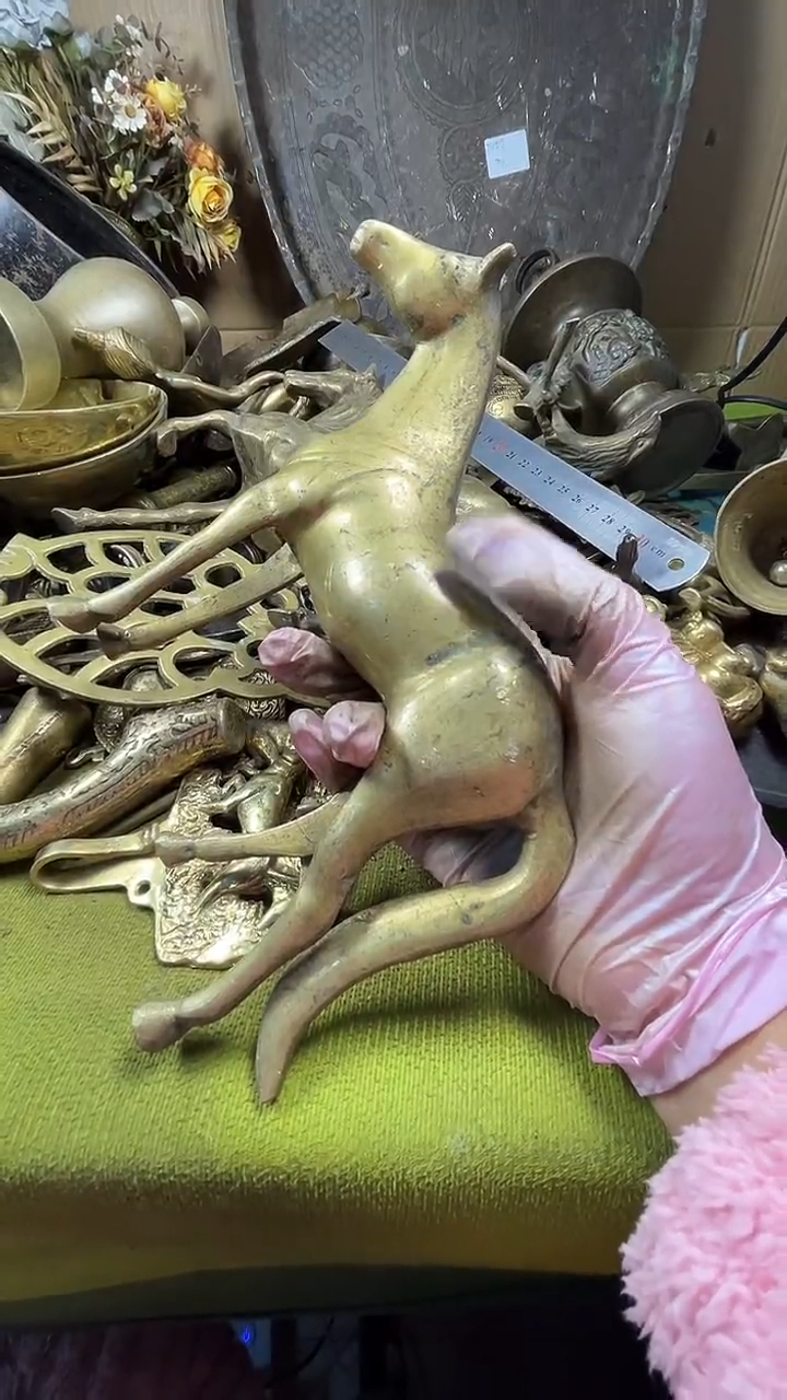 一****半亿锦铜回流铜器摆件88