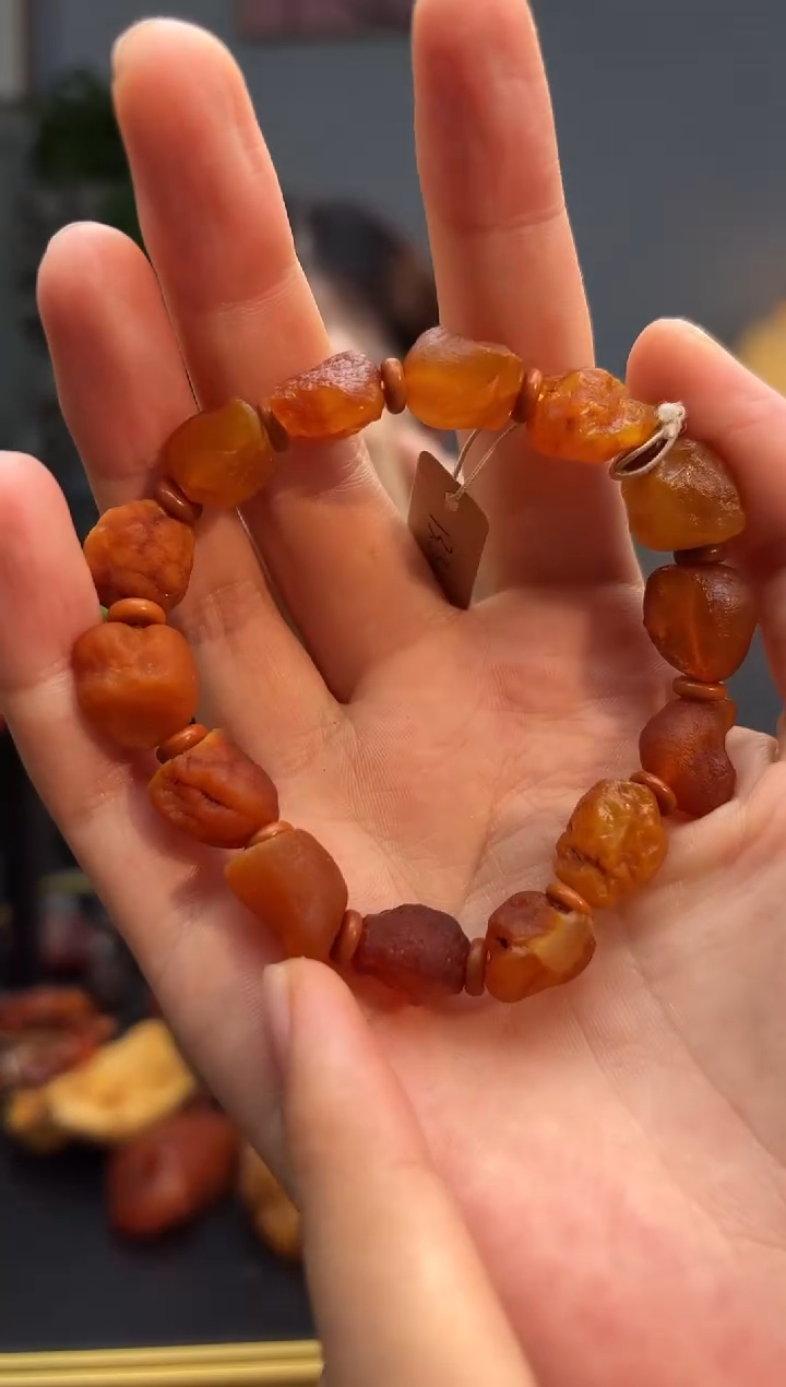 手串琥珀未镶嵌手串