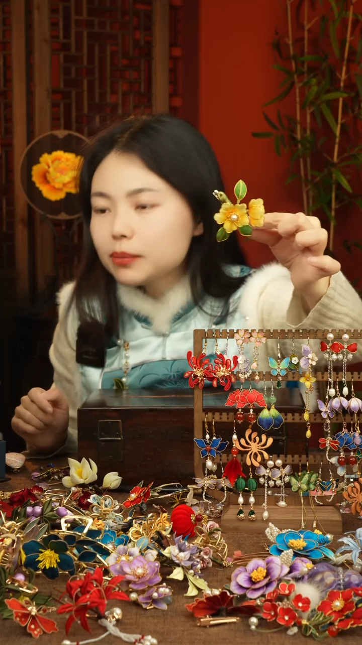 【闪购商品】刺绣纯手工非遗国风饰品