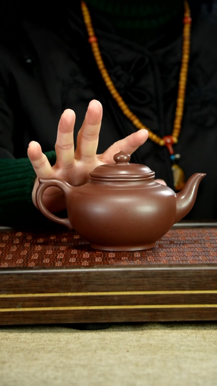 【闪购商品】紫砂茶壶老紫泥 笑樱